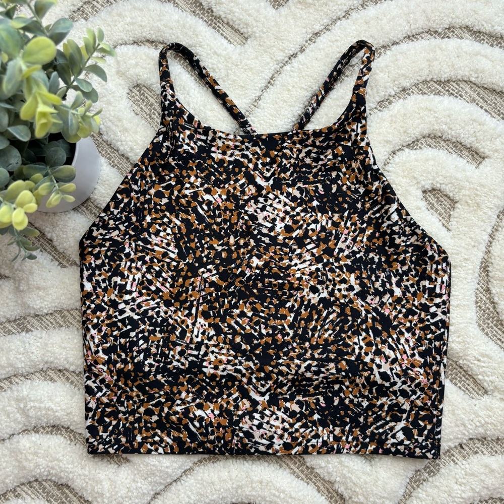 Old Navy Active Powersoft Cropped Athletic Tank Top Womens Size Medium